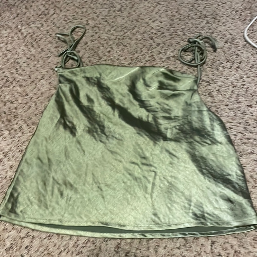 Princess Polly satin crop tank